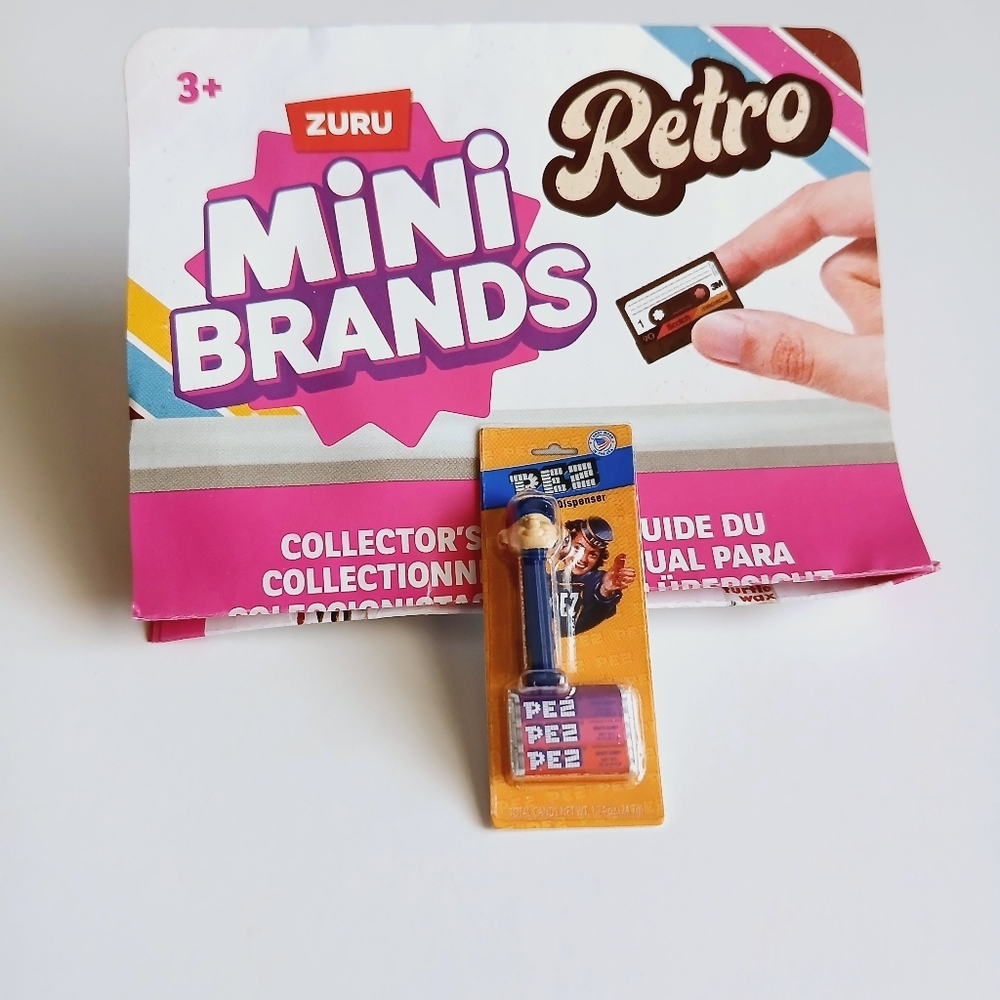 Mini Brands Retro PEZ toy candy Dispenser